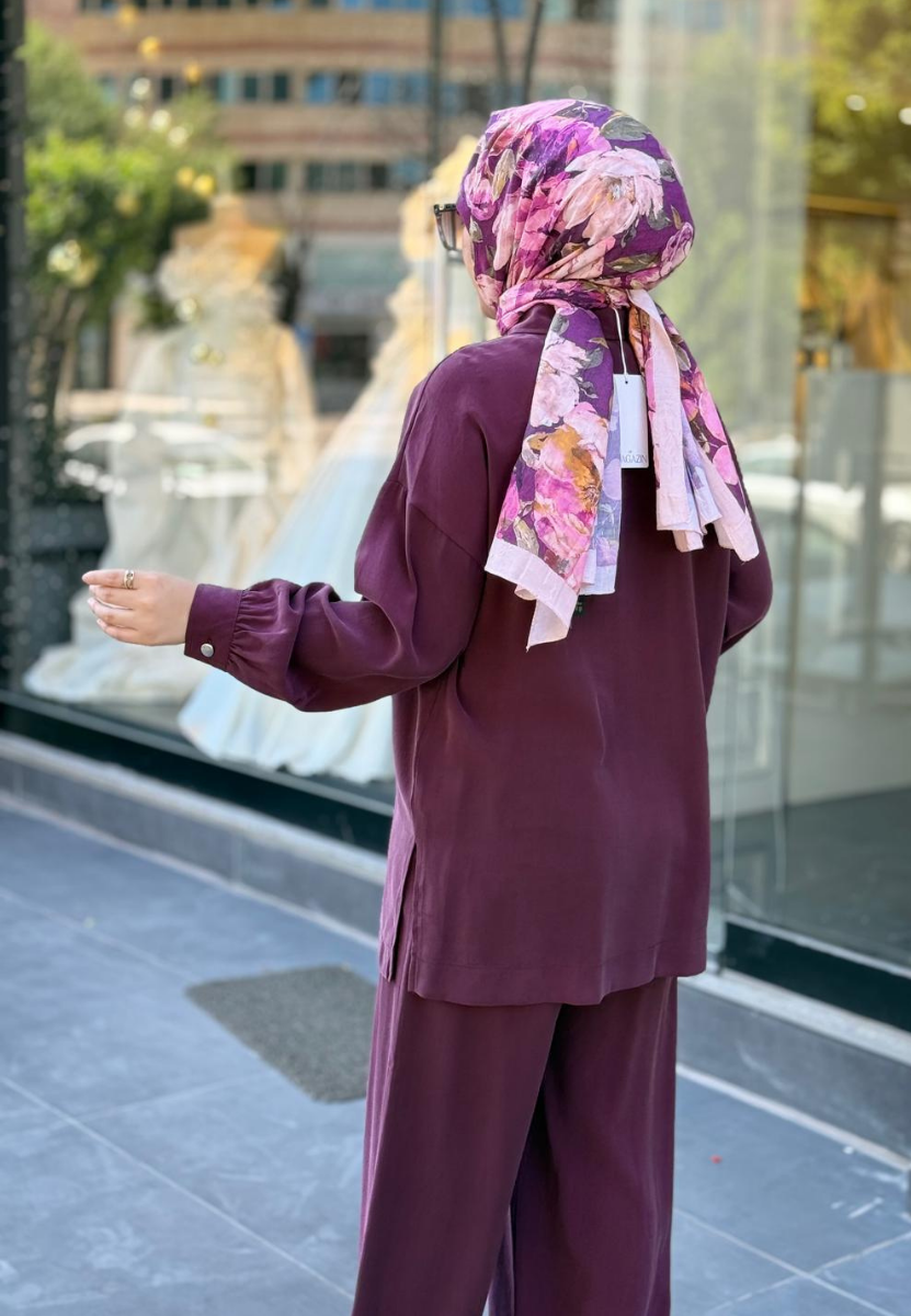 Koyu Mürdüm Nora Takım