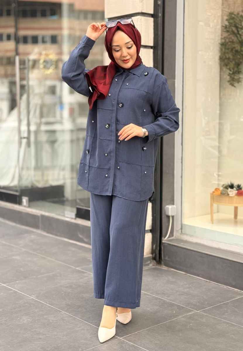 Lacivert Ayça Takım