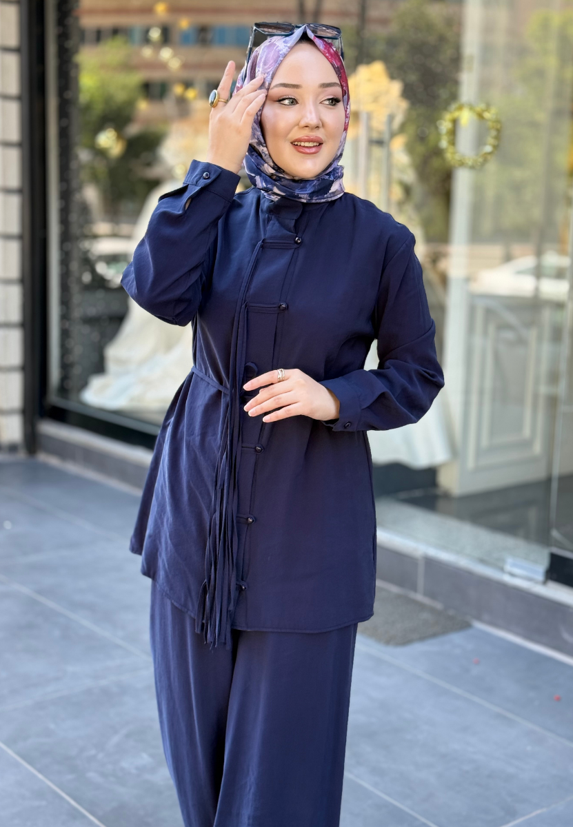 Lacivert China Takım