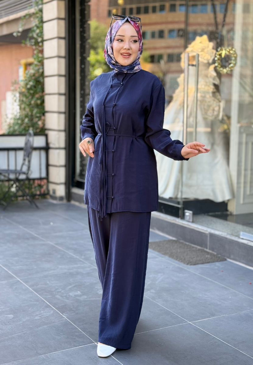 Lacivert China Takım