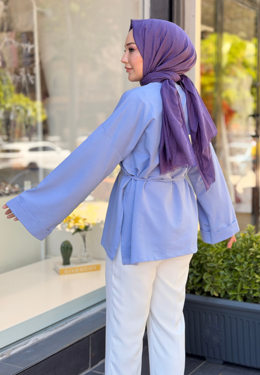 Lila Basic Sweat