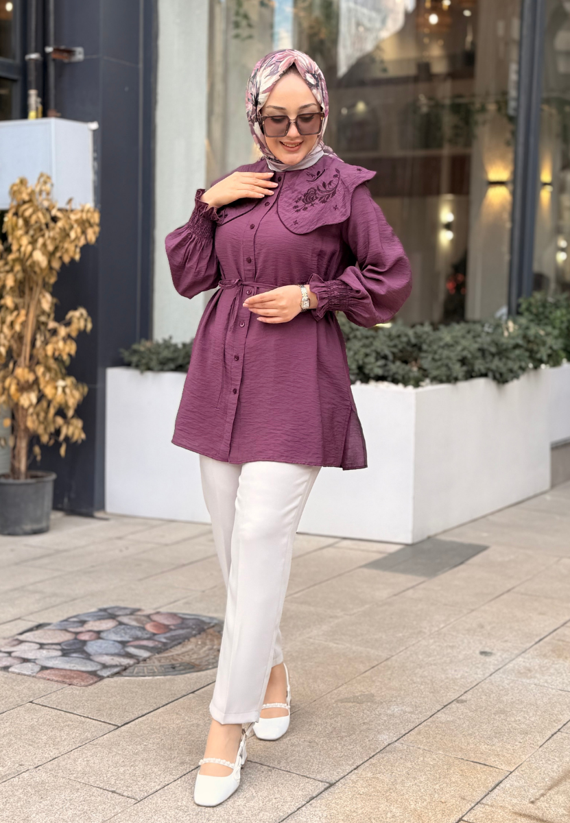 Manolya Mürdüm Gömlek