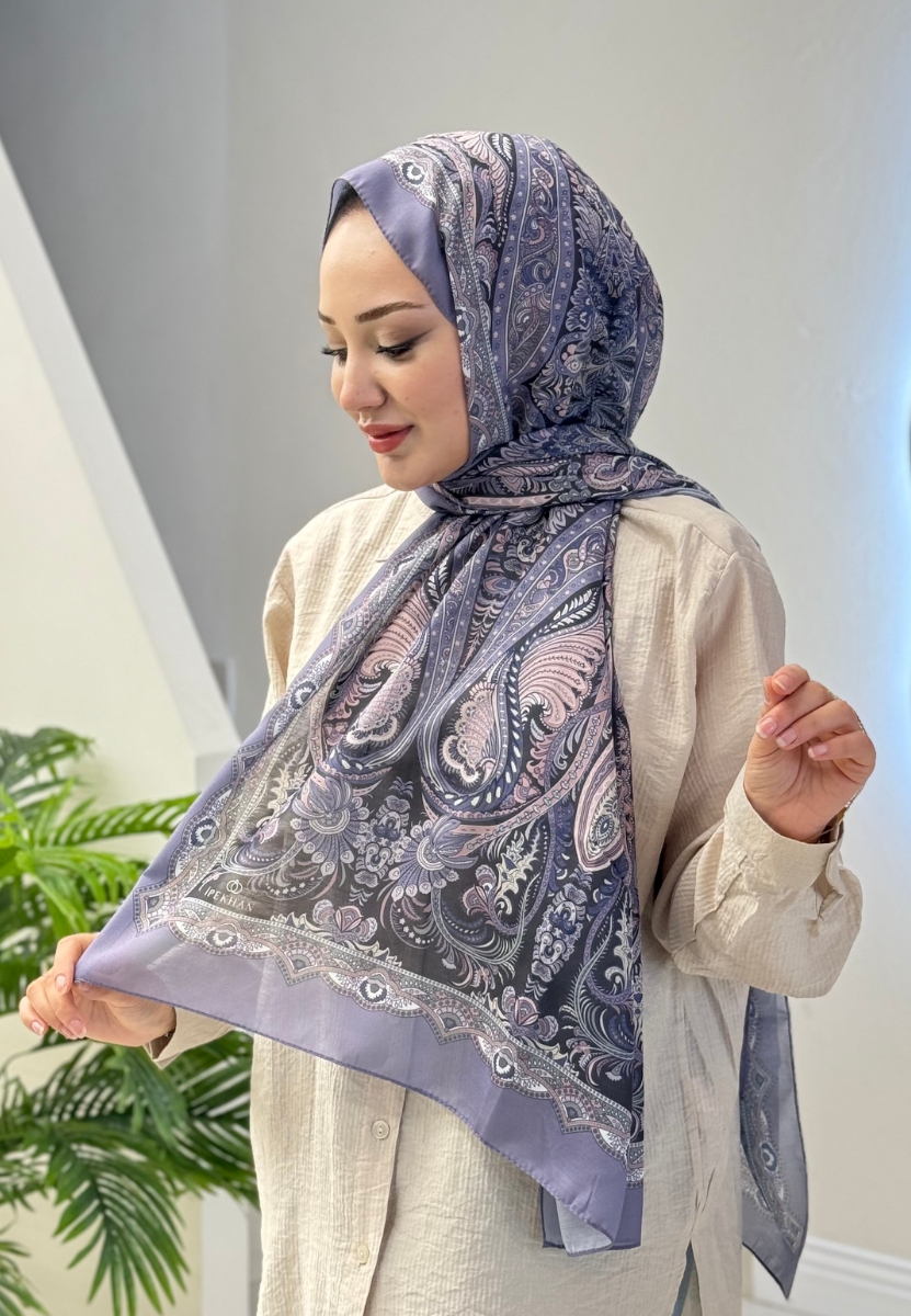 Marrakech Mor Soft Şal