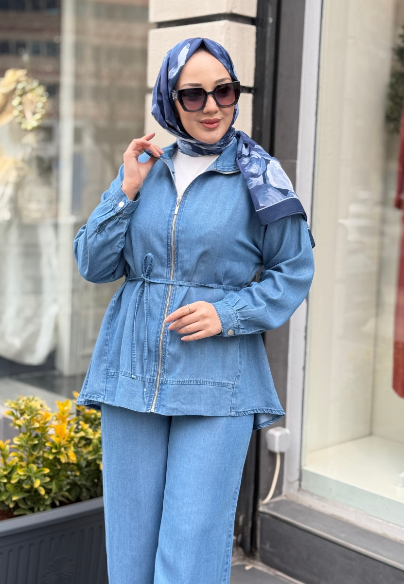 Mavi Basic Tensel Takım