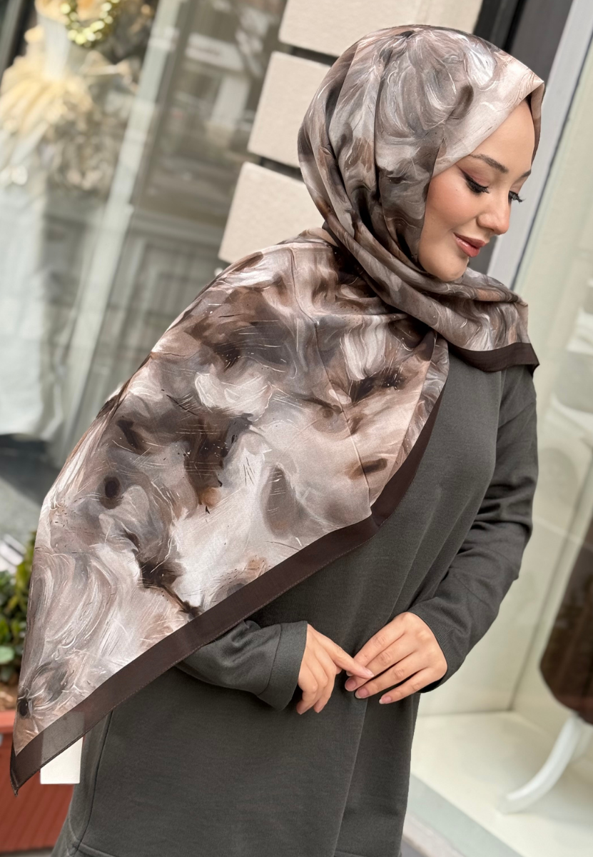 Melaına Vizon Floş Viscon Şal