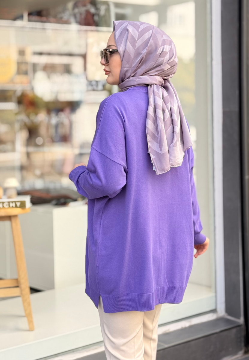 Mor Venedik Triko Tunik
