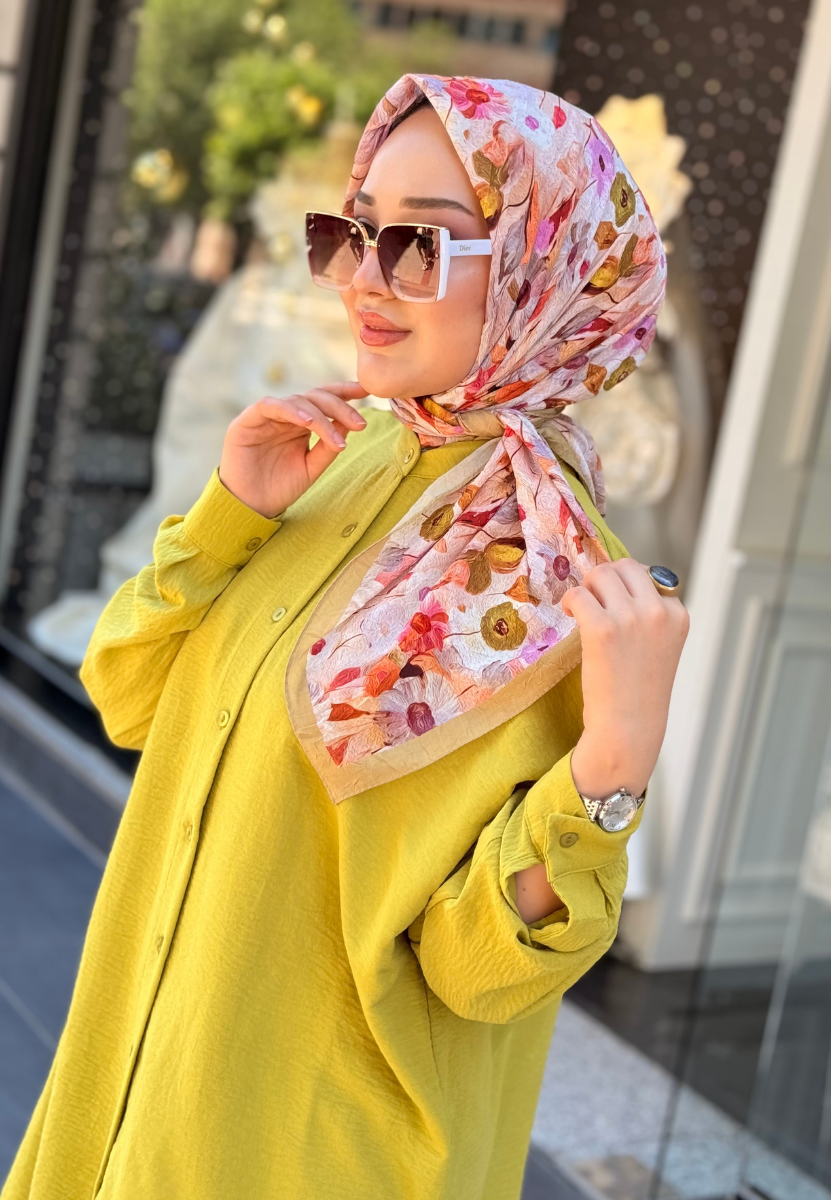 Olive Floren Soft Eşarp