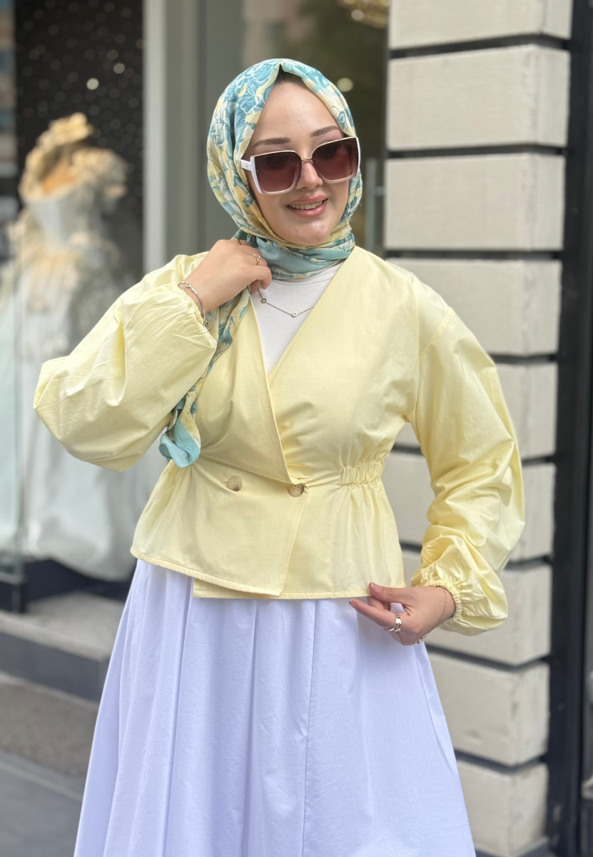 Sarı Doria Gömlek