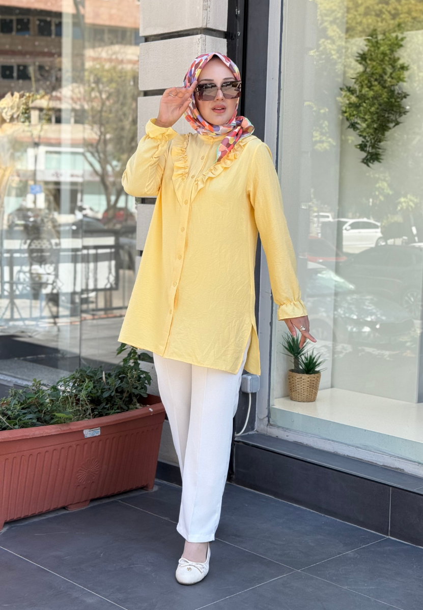 Sarı Narin Gömlek