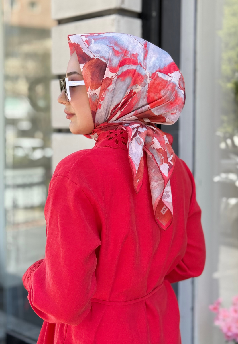 Soft Desenli Eşarp 4