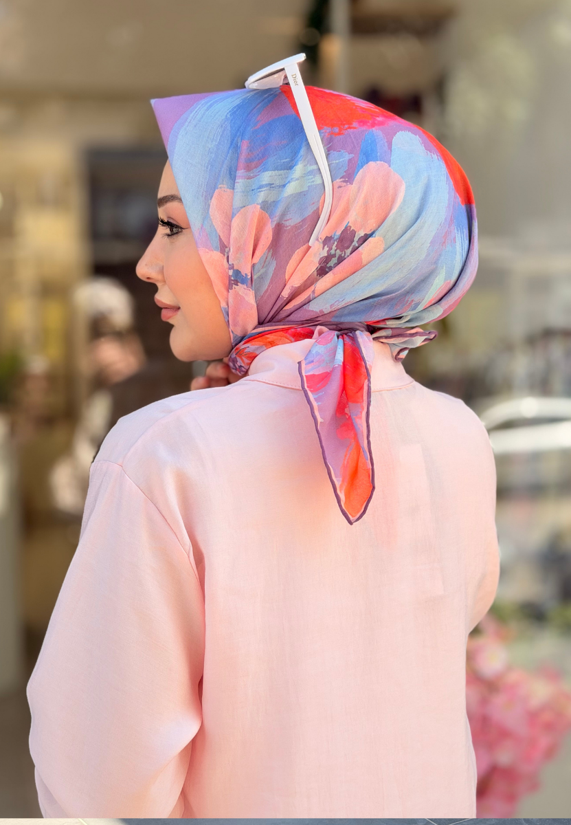 Soft Desenli Eşarp 6