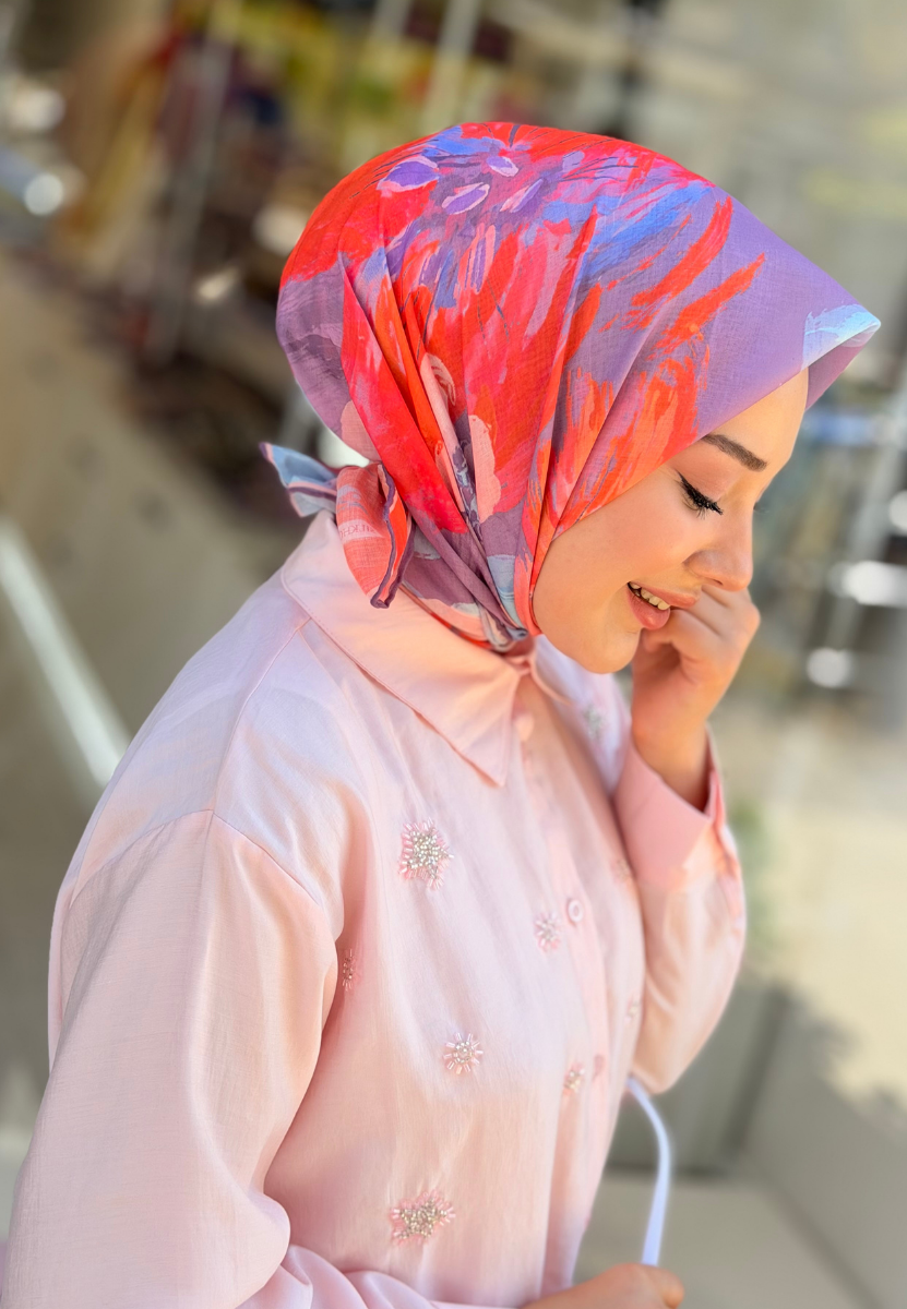 Soft Desenli Eşarp 6