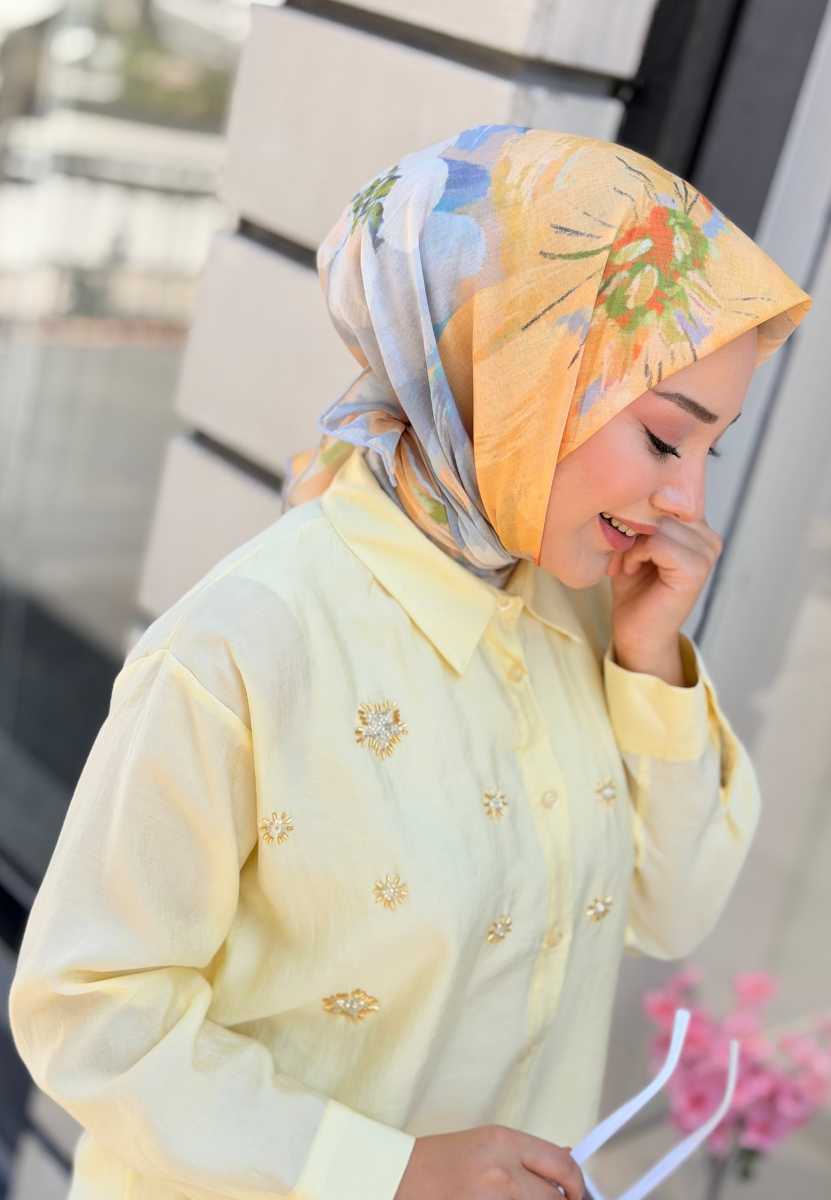Soft Desenli Eşarp 7