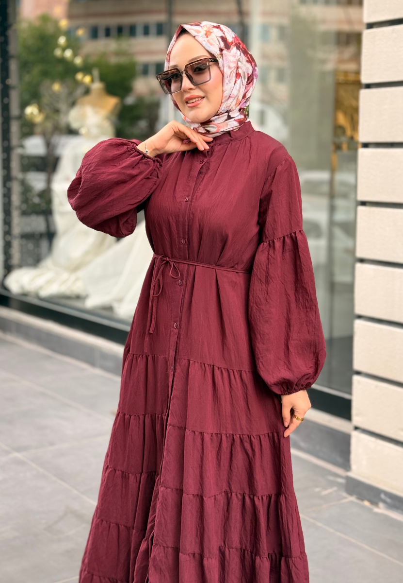 Vişne Robalı Elbise
