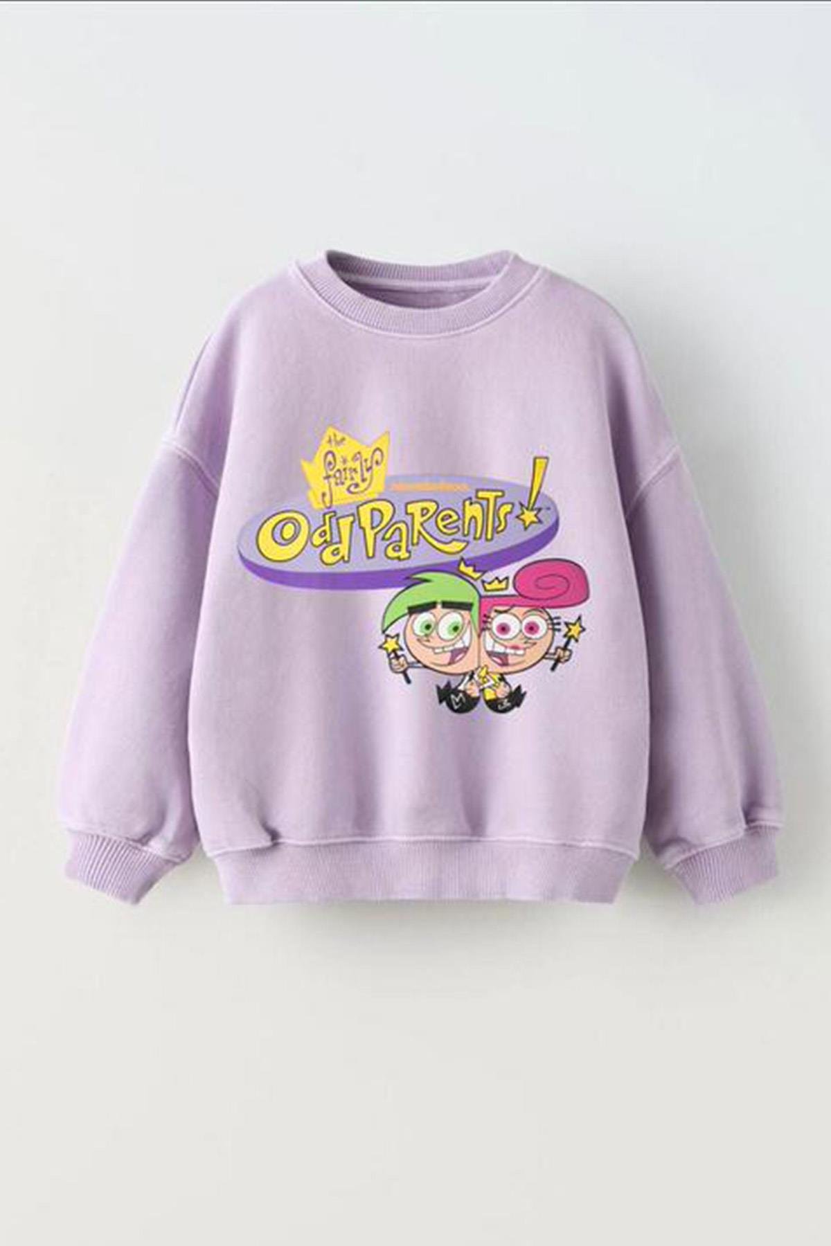 3 İplik OddParents Sweatshirt