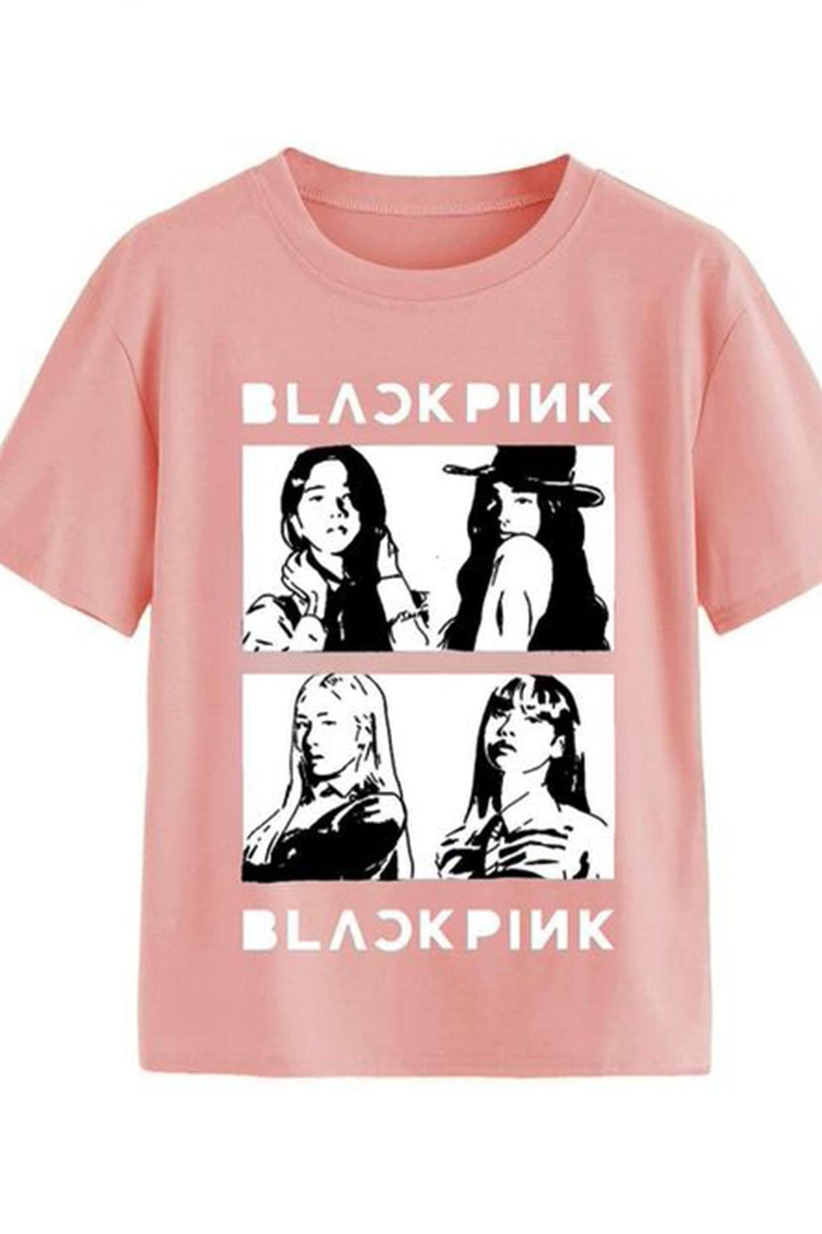 Black Pink Tshirt Pudra