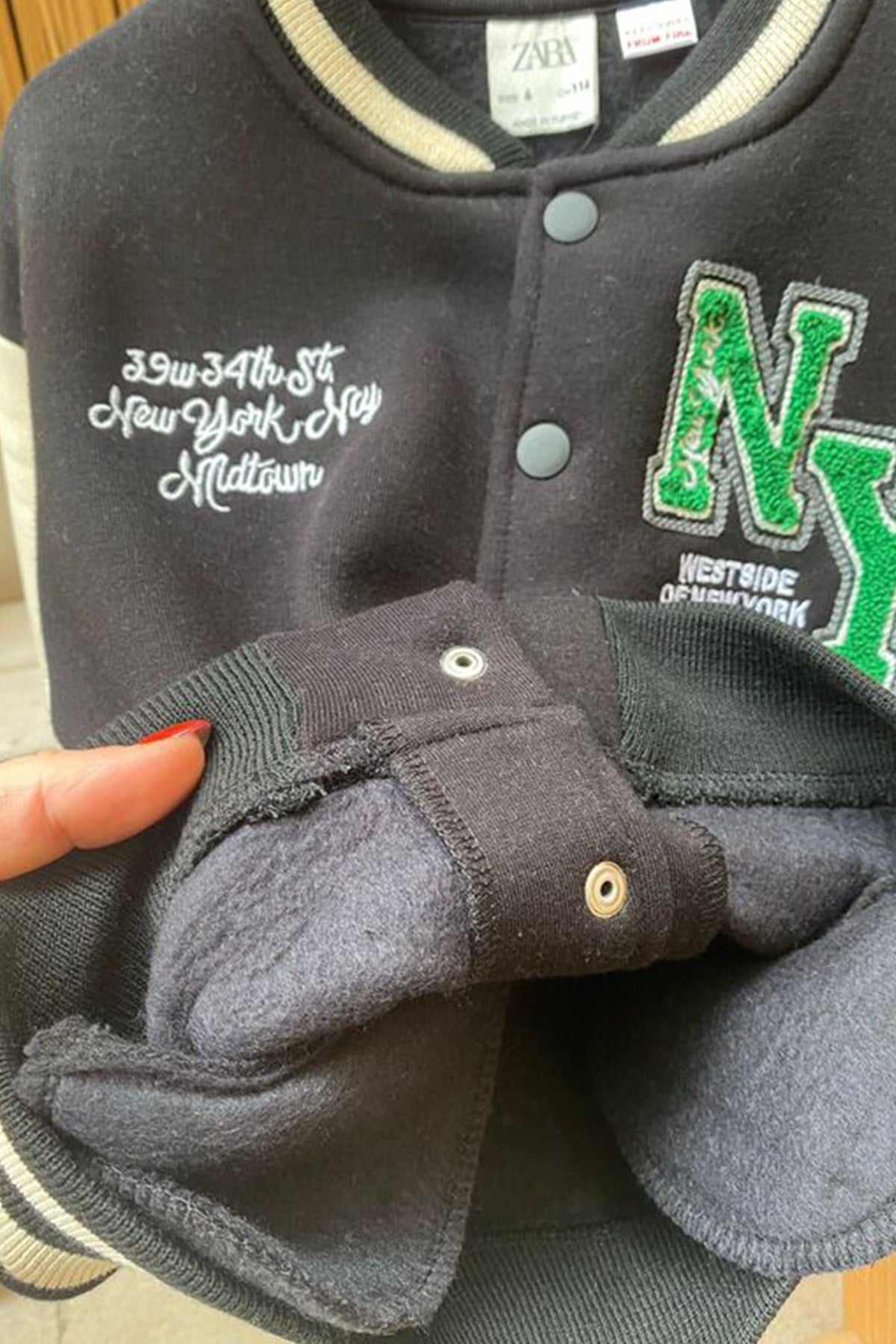New York Şardonlu Kolej Ceket
