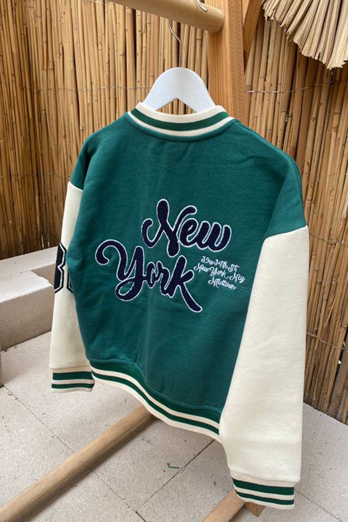 New York Şardonlu Kolej Ceket