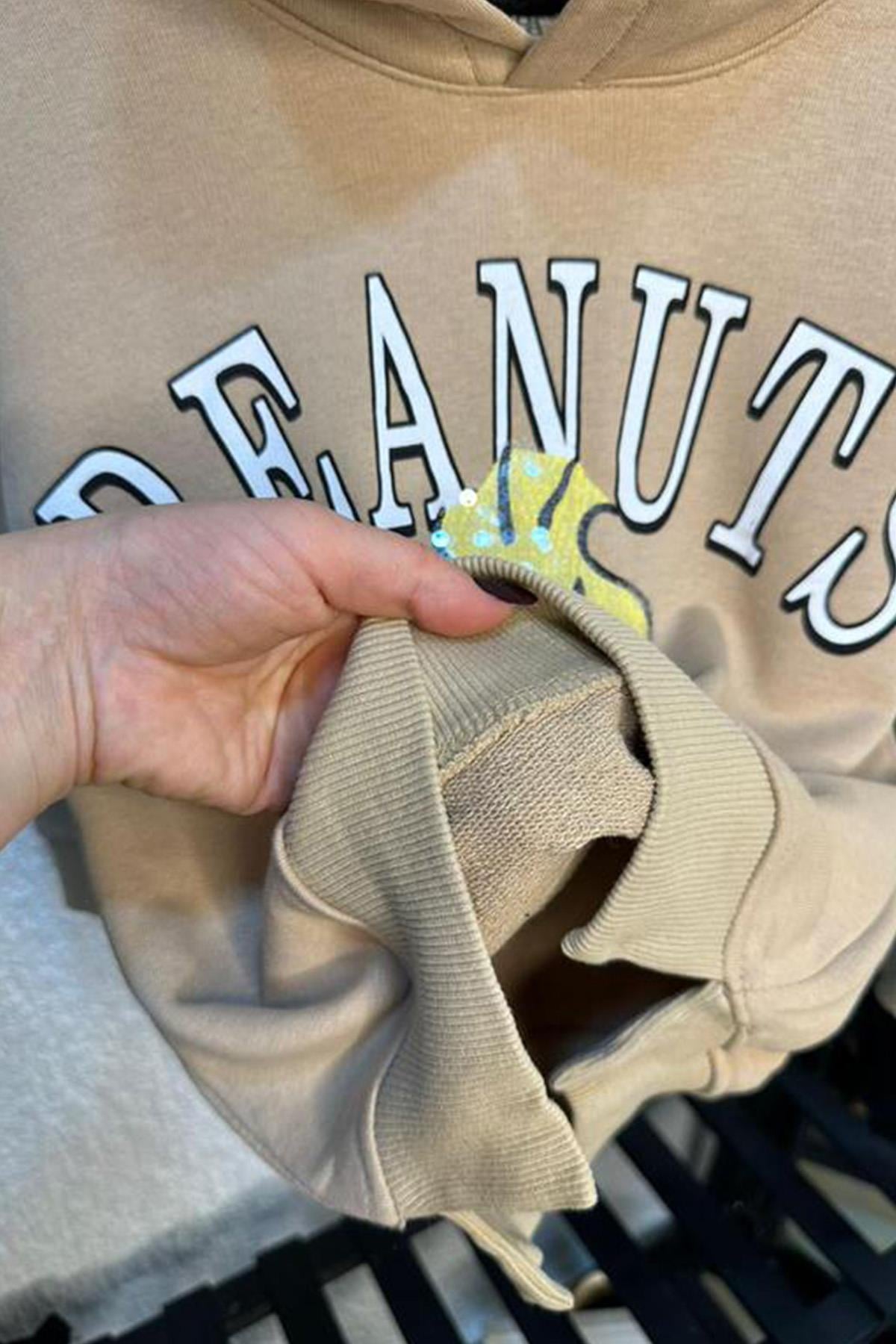 Peanuts Kapüşonlu Sweatshirt