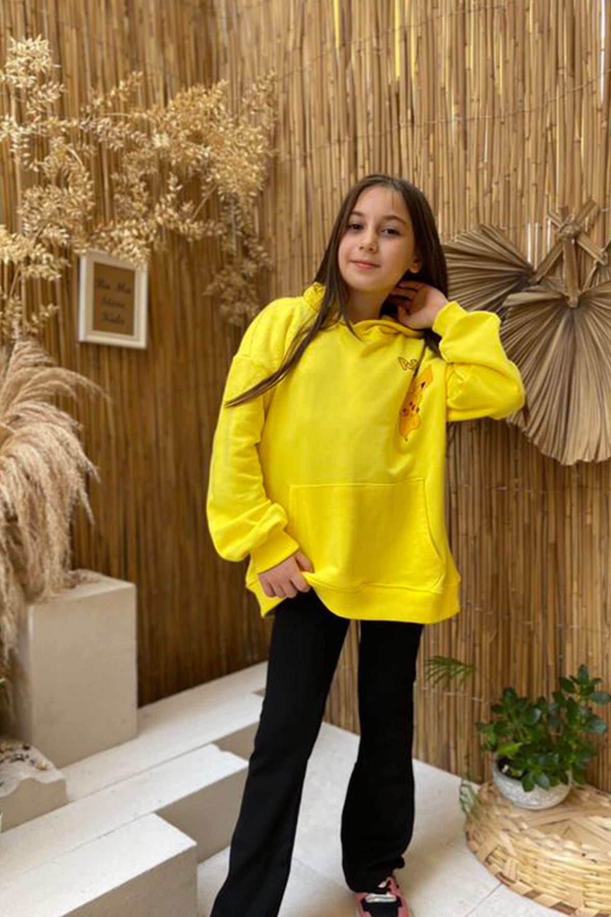 Pokemon Kapüşonlu Sweatshirt