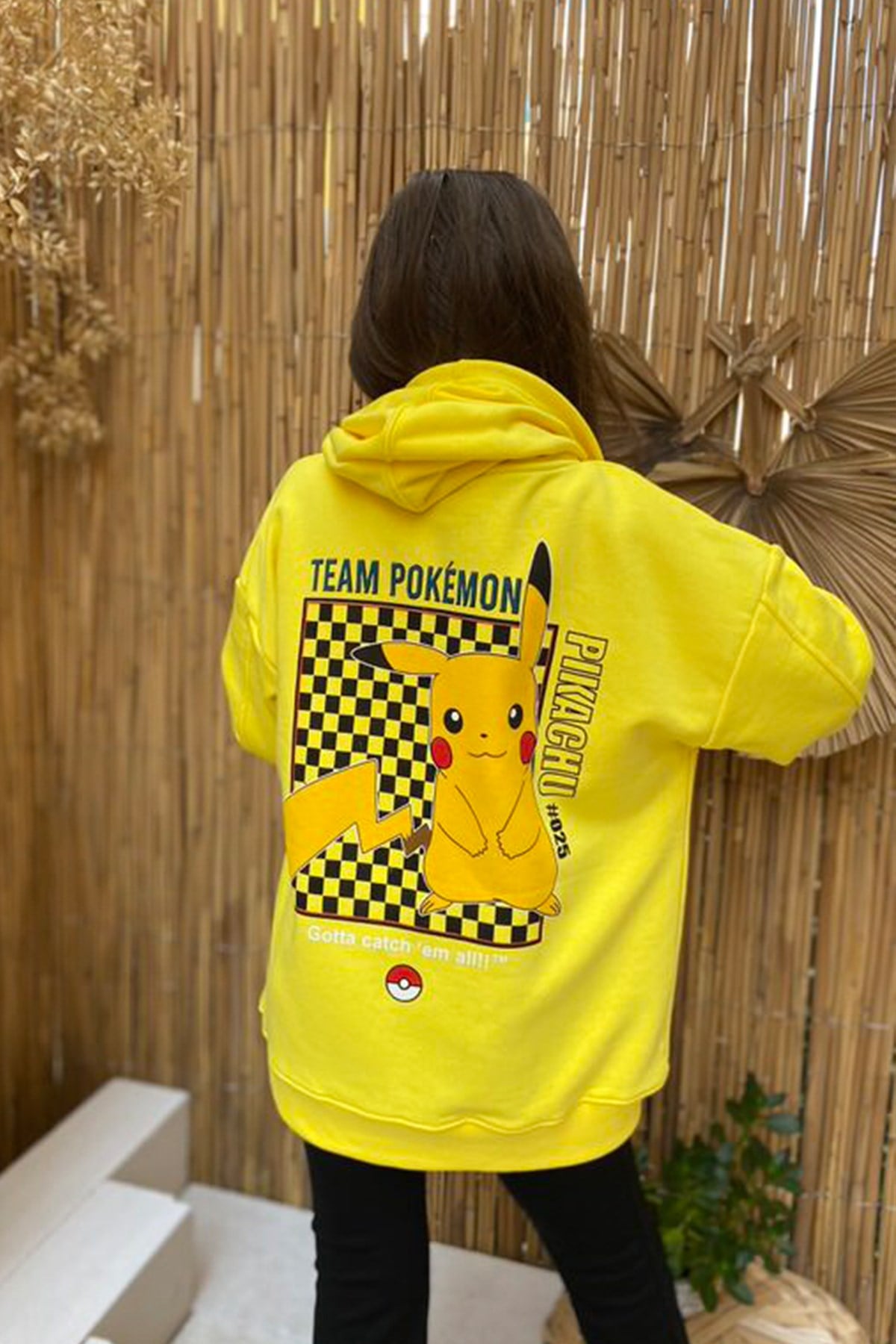 Pokemon Kapüşonlu Sweatshirt