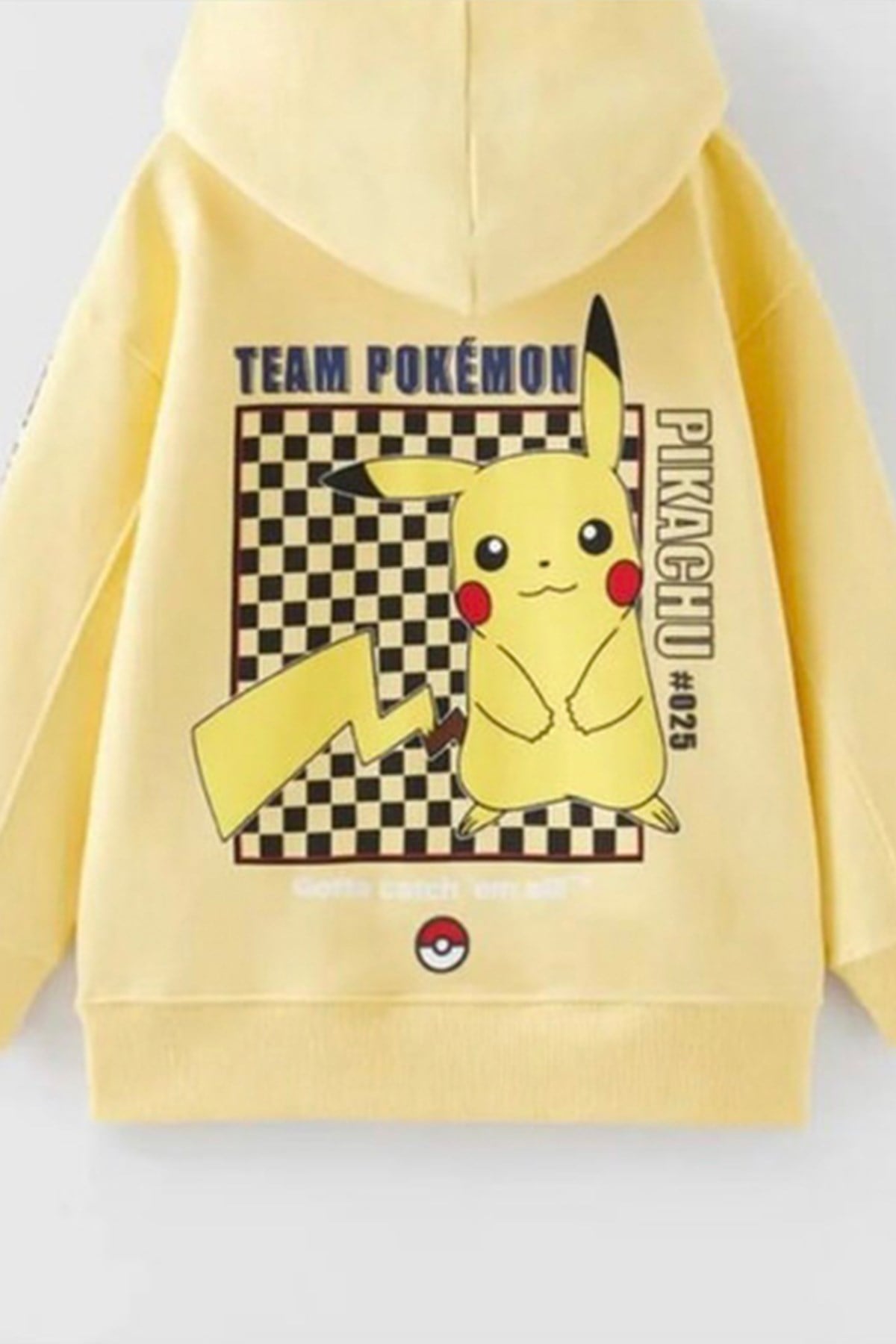 Pokemon Kapüşonlu Sweatshirt