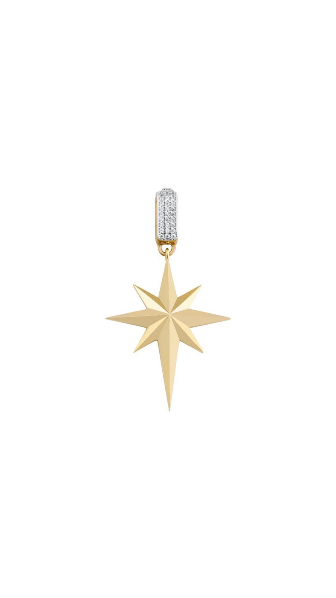 Kuzey Yıldızı Kolye Ucu Charm