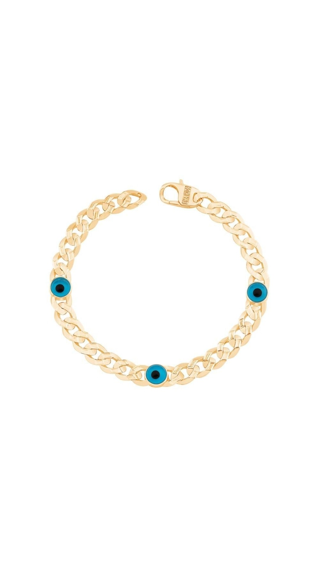 Üçlü Nazar Boncuğu Gurmet Çocuk Bilekliği