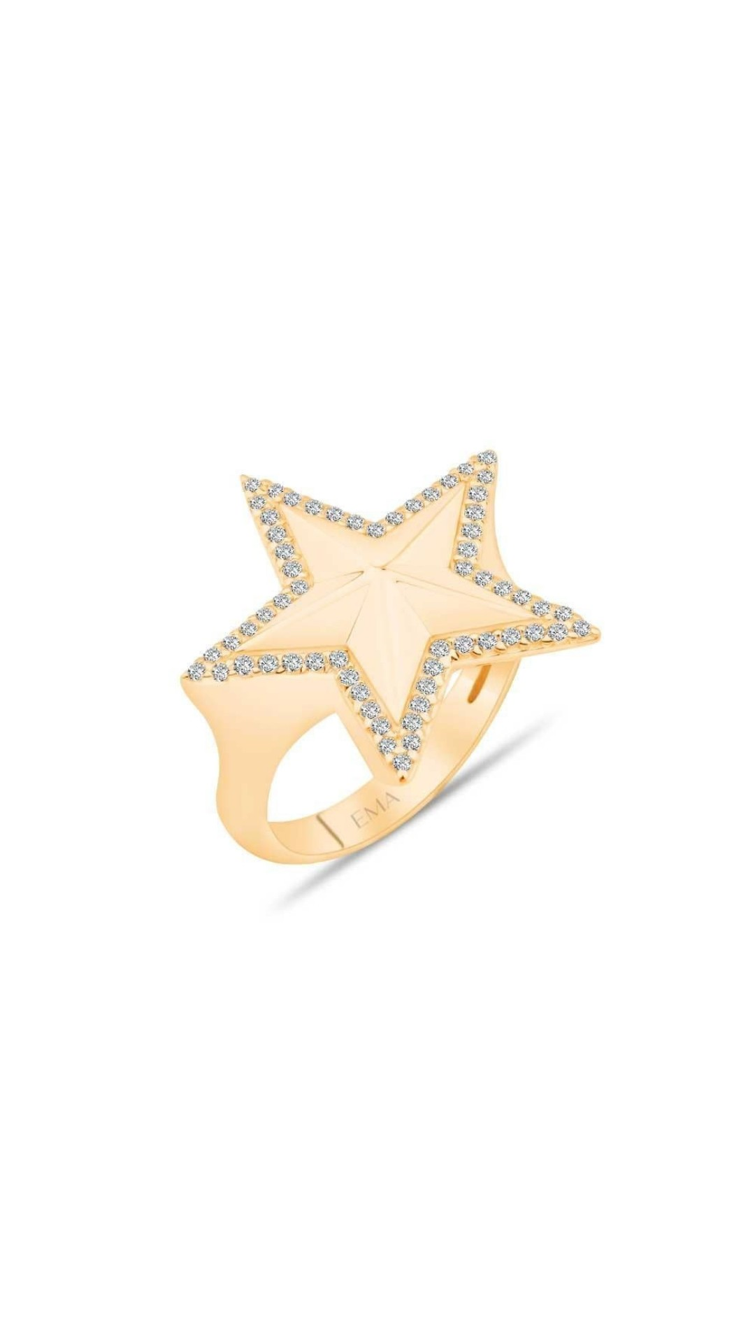 Yıldız Taşlı Yüzük