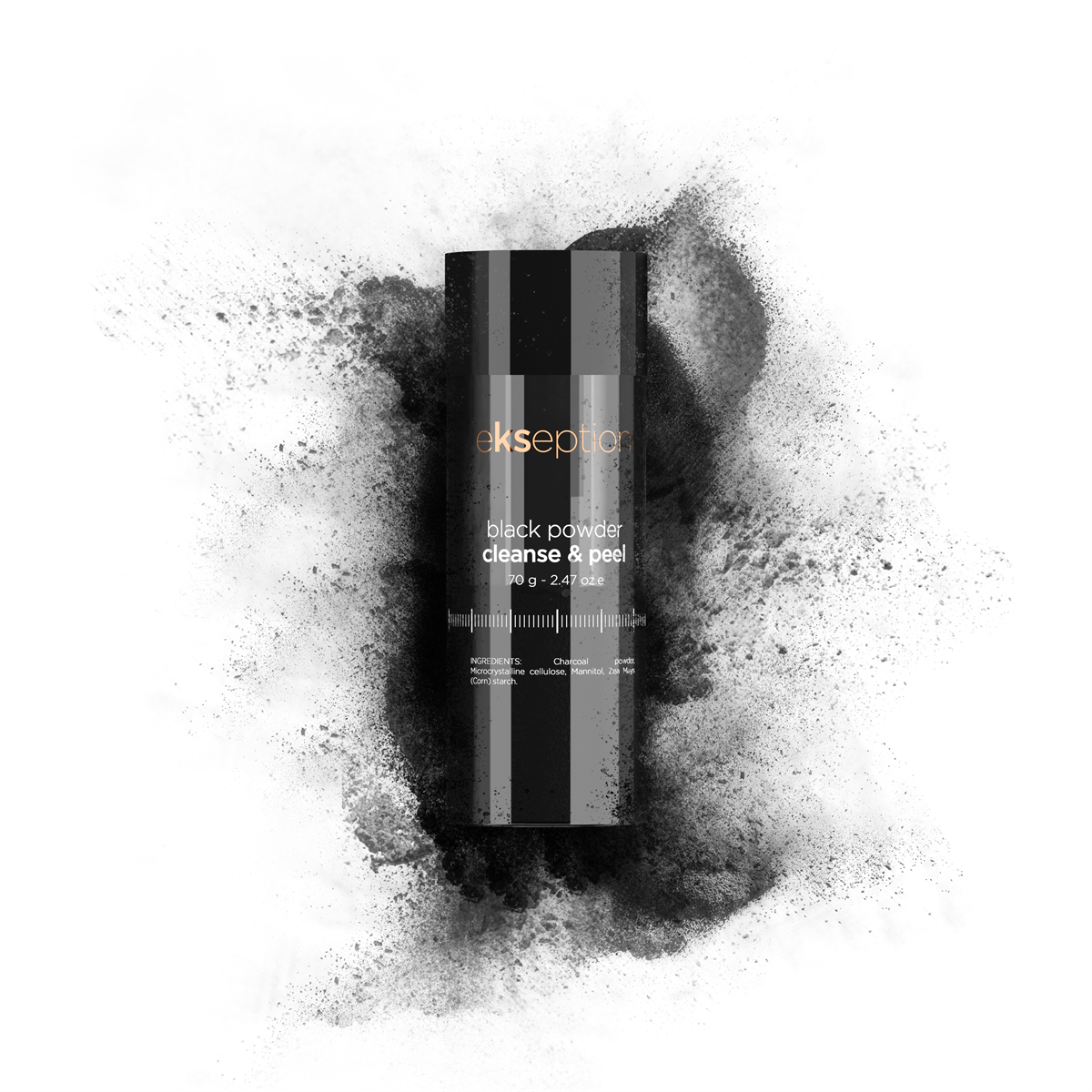 Ekseption Black Powder Cilt Temizleyici Detoks ve Peeling Ürünü | Ekseption