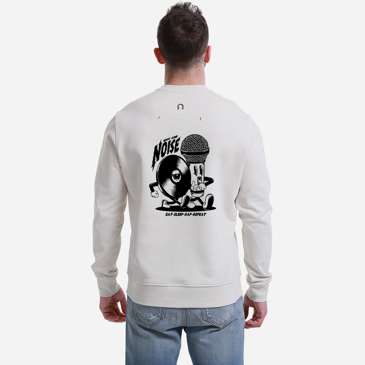  Sweatshirt Noise Erkek Taş