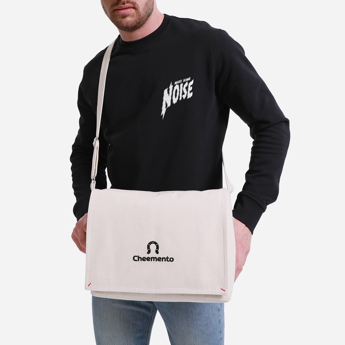  Sweatshirt Noise Erkek Taş