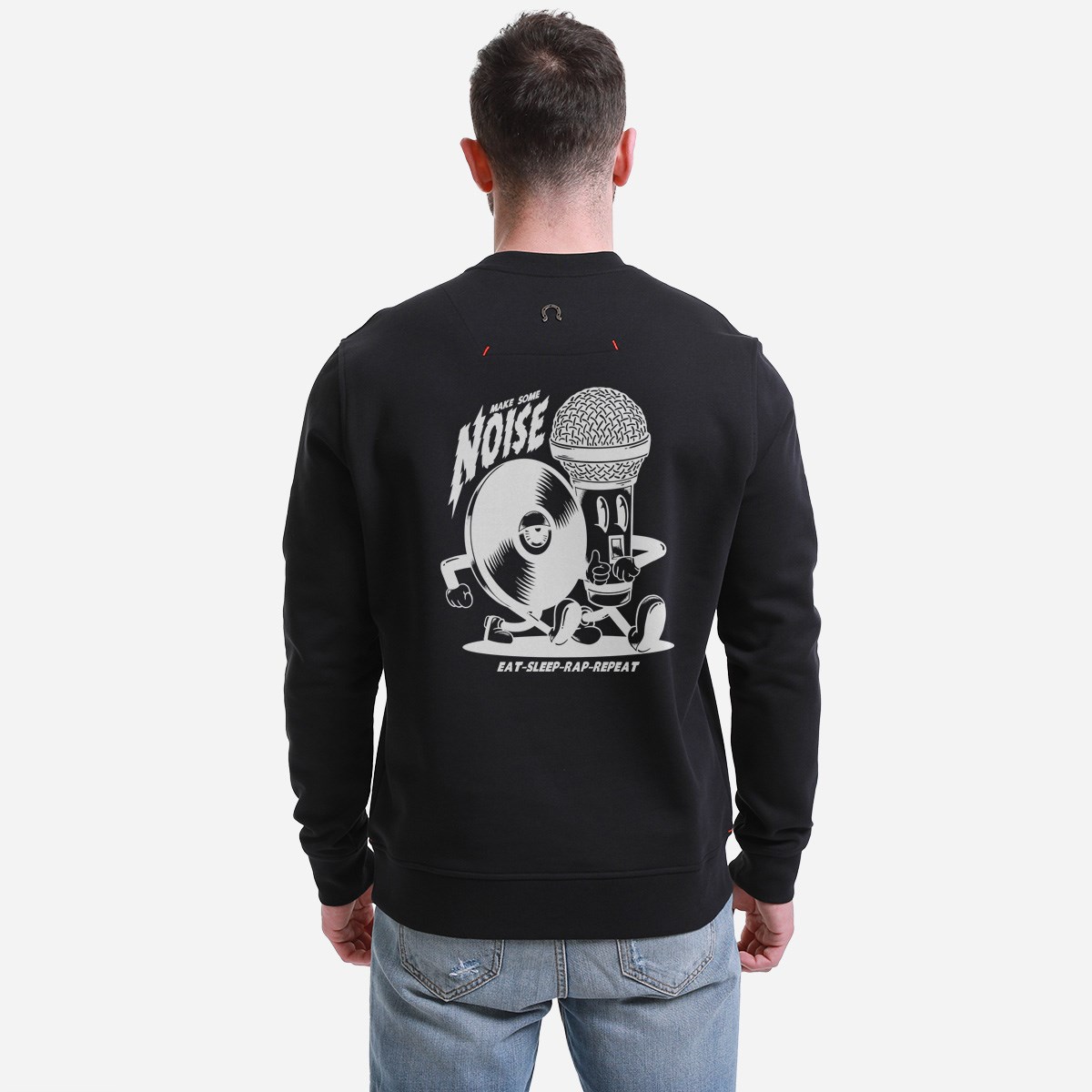  Sweatshirt Noise Erkek Taş