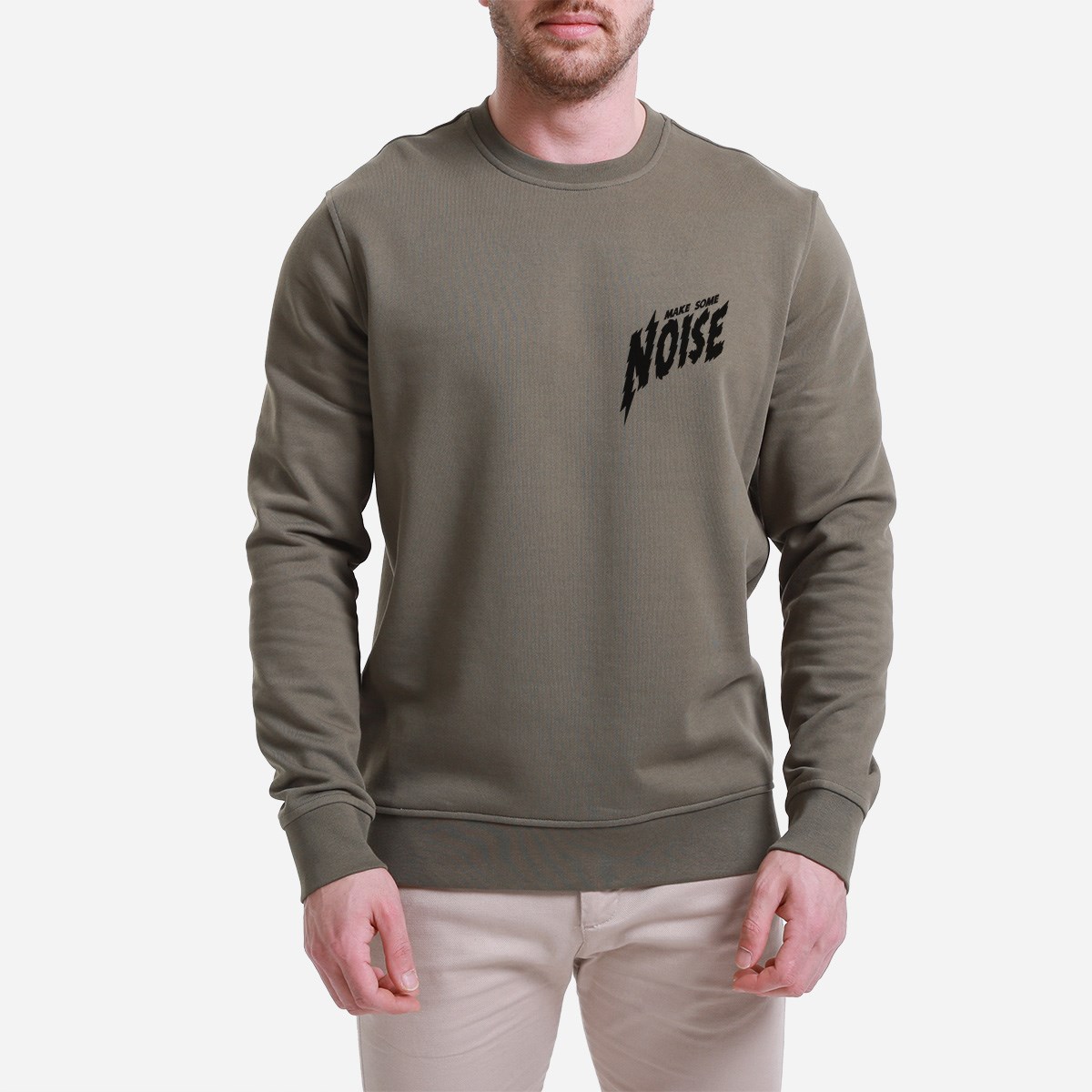  Sweatshirt Noise Erkek Taş