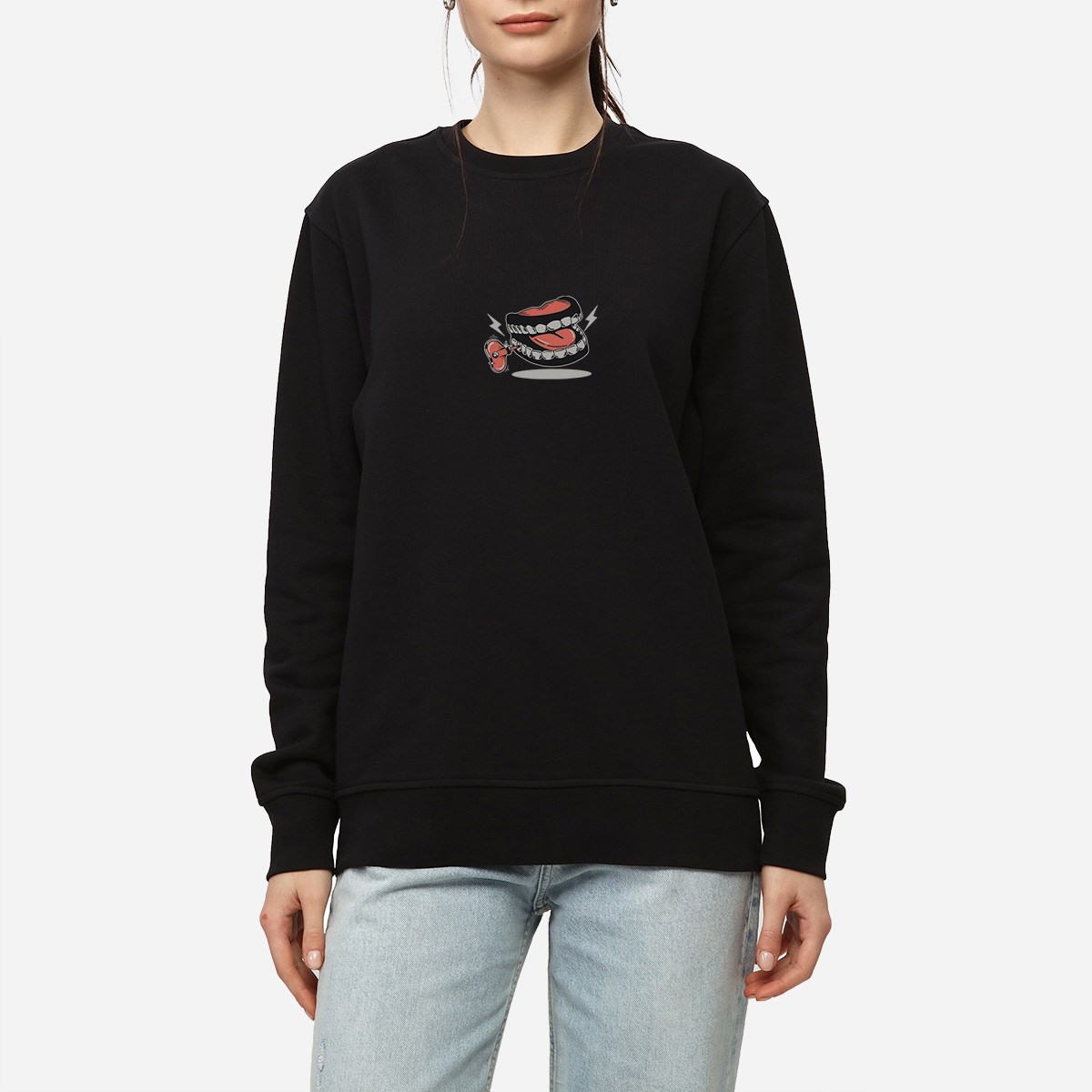  Sweatshirt Playback Kadın Mavi