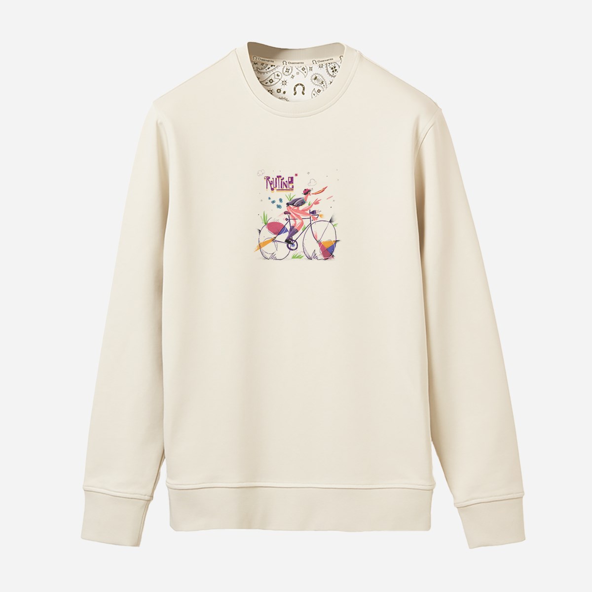  Sweatshirt Routine Erkek Haki