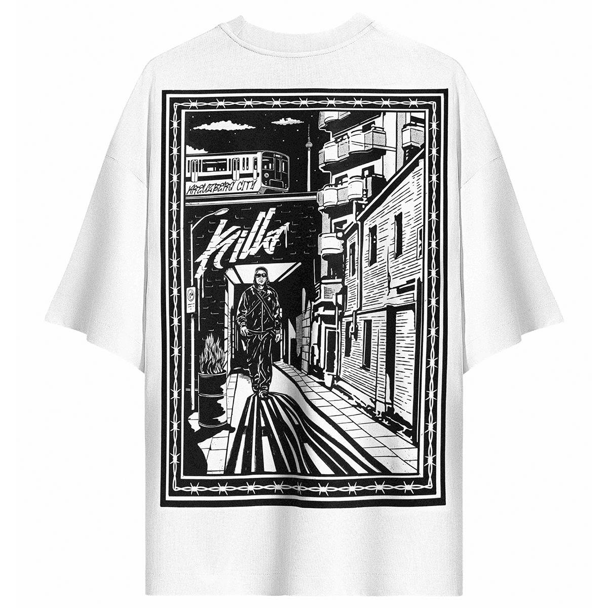 Killa Hakan - Kreuzberg Tshirt Beyaz