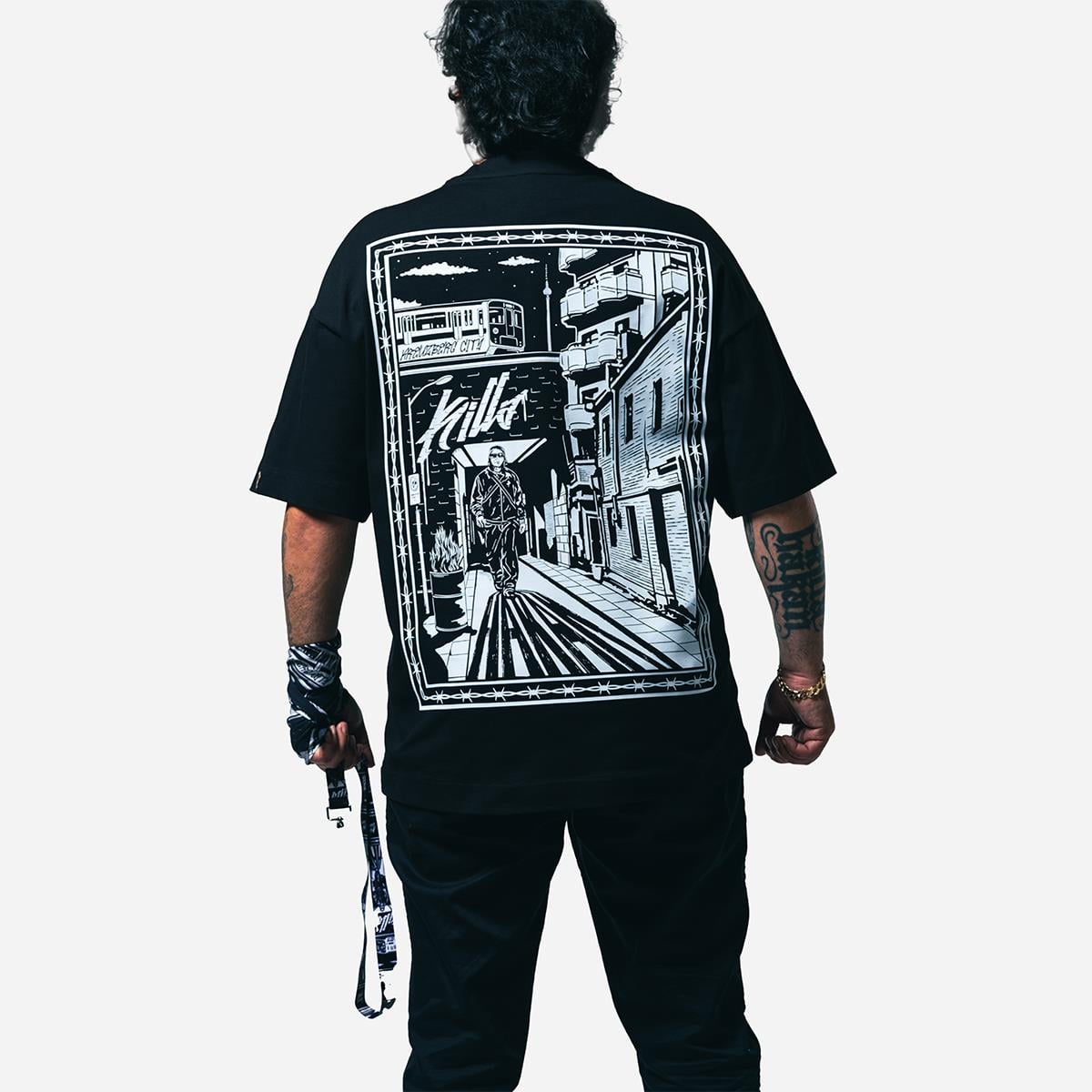 Killa Hakan - Kreuzberg Tshirt Siyah