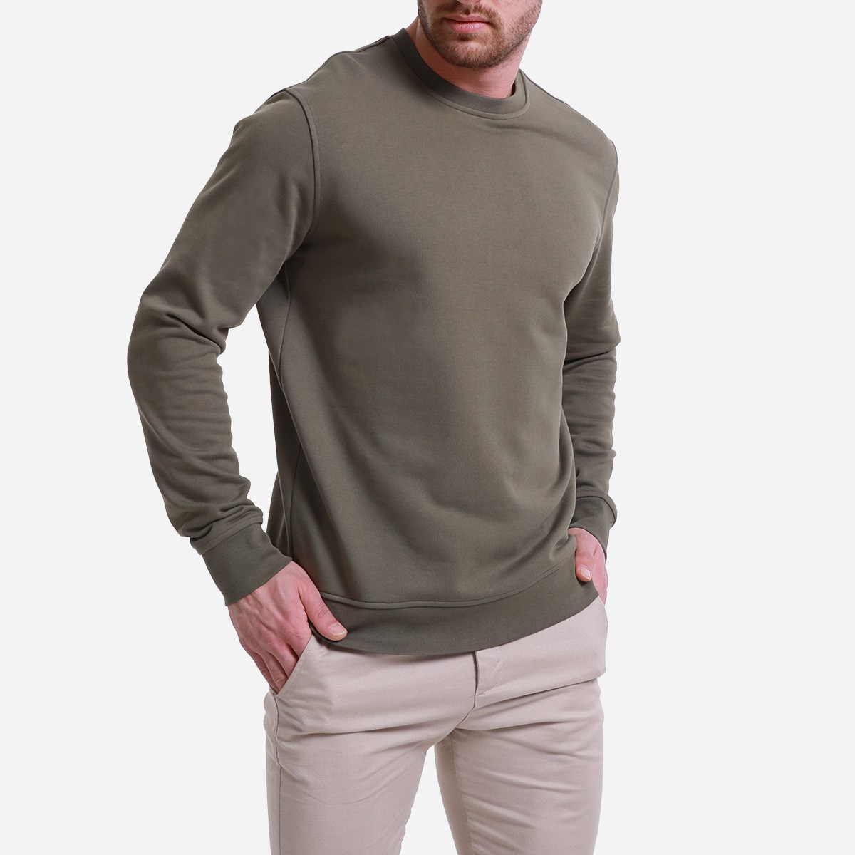 Sweatshirt Basic Erkek 