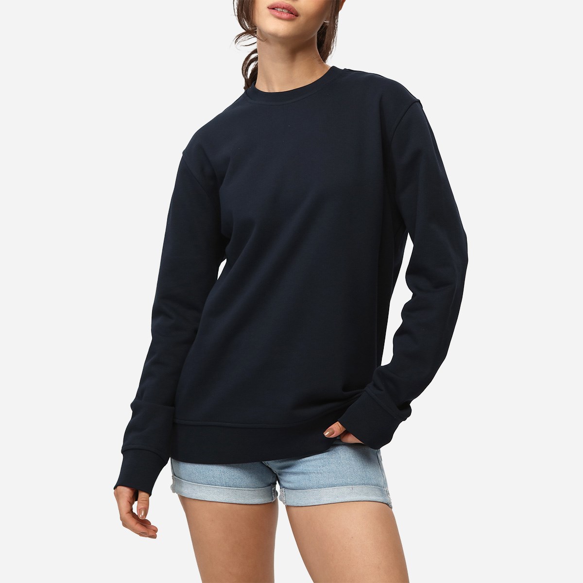 Sweatshirt Basic Kadın 