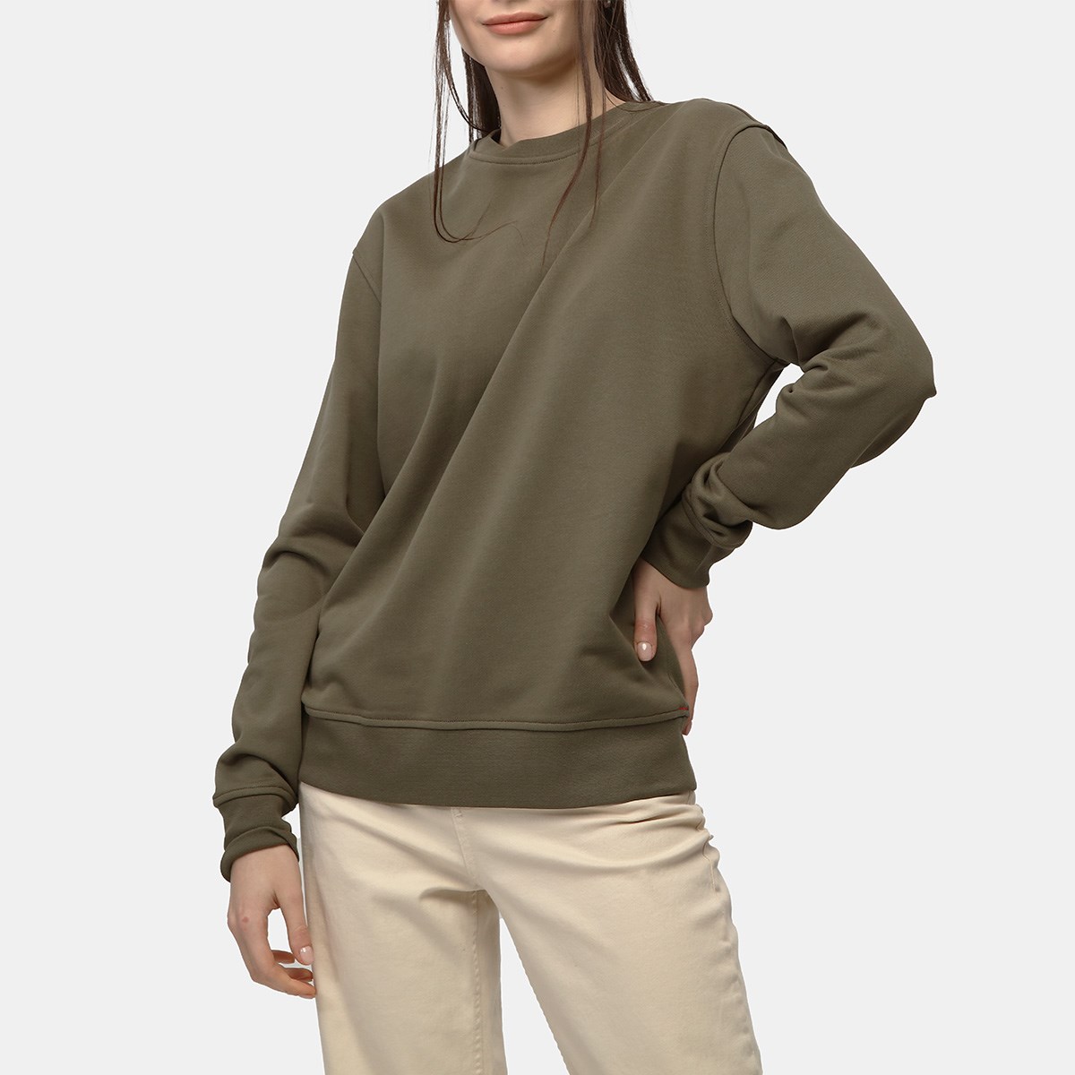 Sweatshirt Basic Kadın 