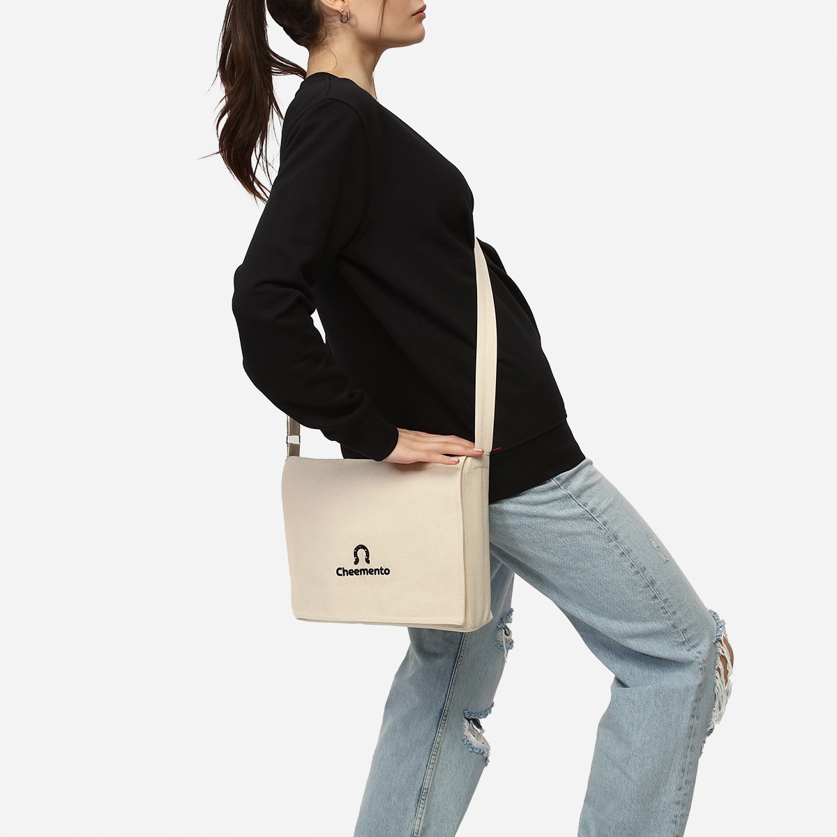 Sweatshirt Basic Kadın