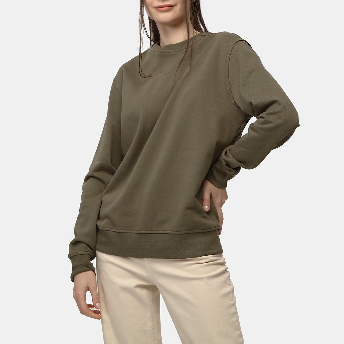 Sweatshirt Basic Kadın