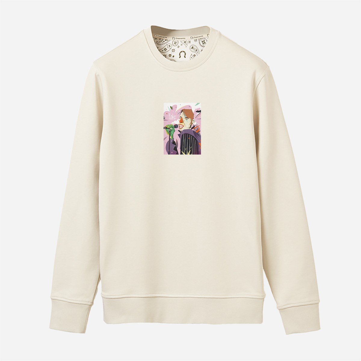 Sweatshirt Bowie Erkek Siyah