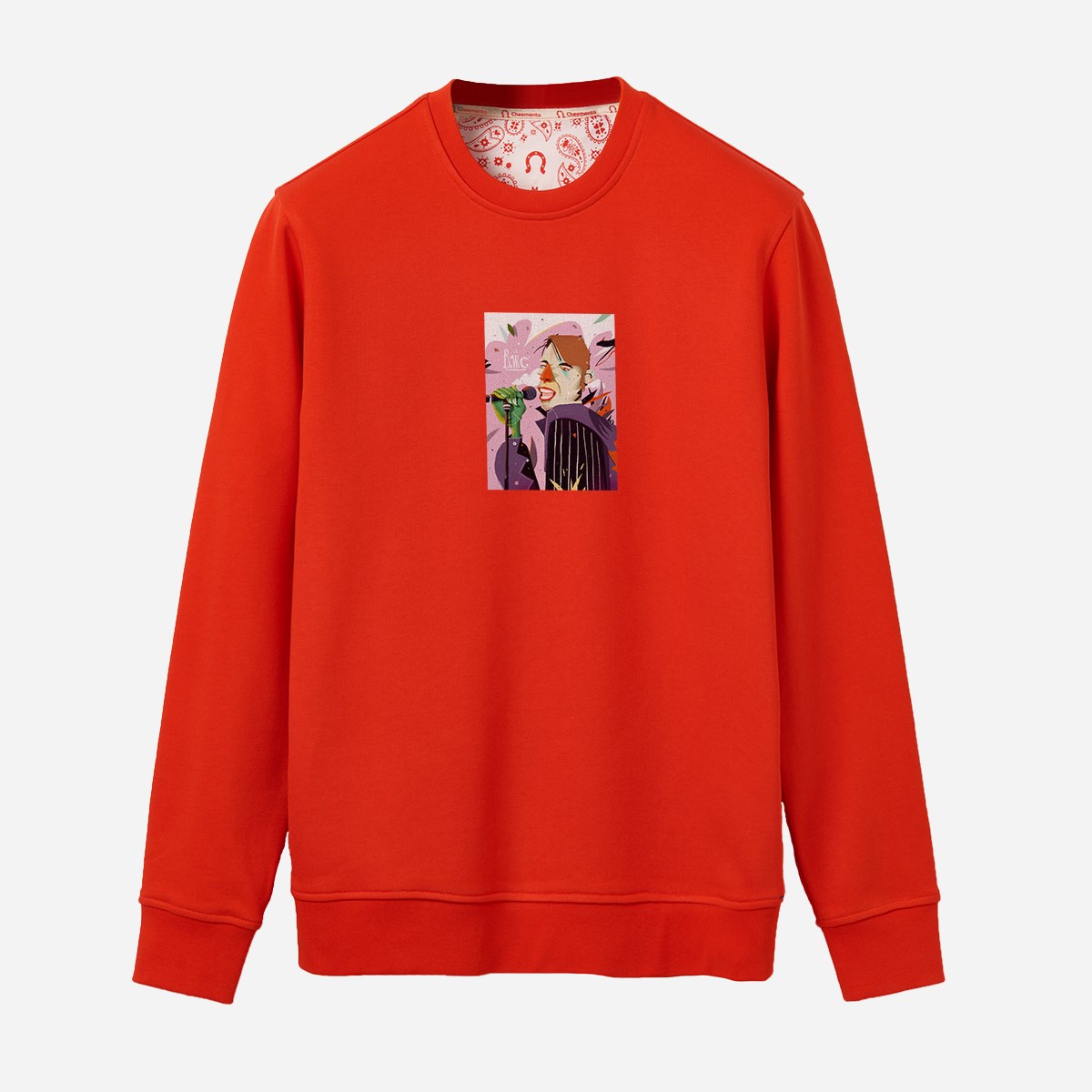 Sweatshirt Bowie Erkek Siyah