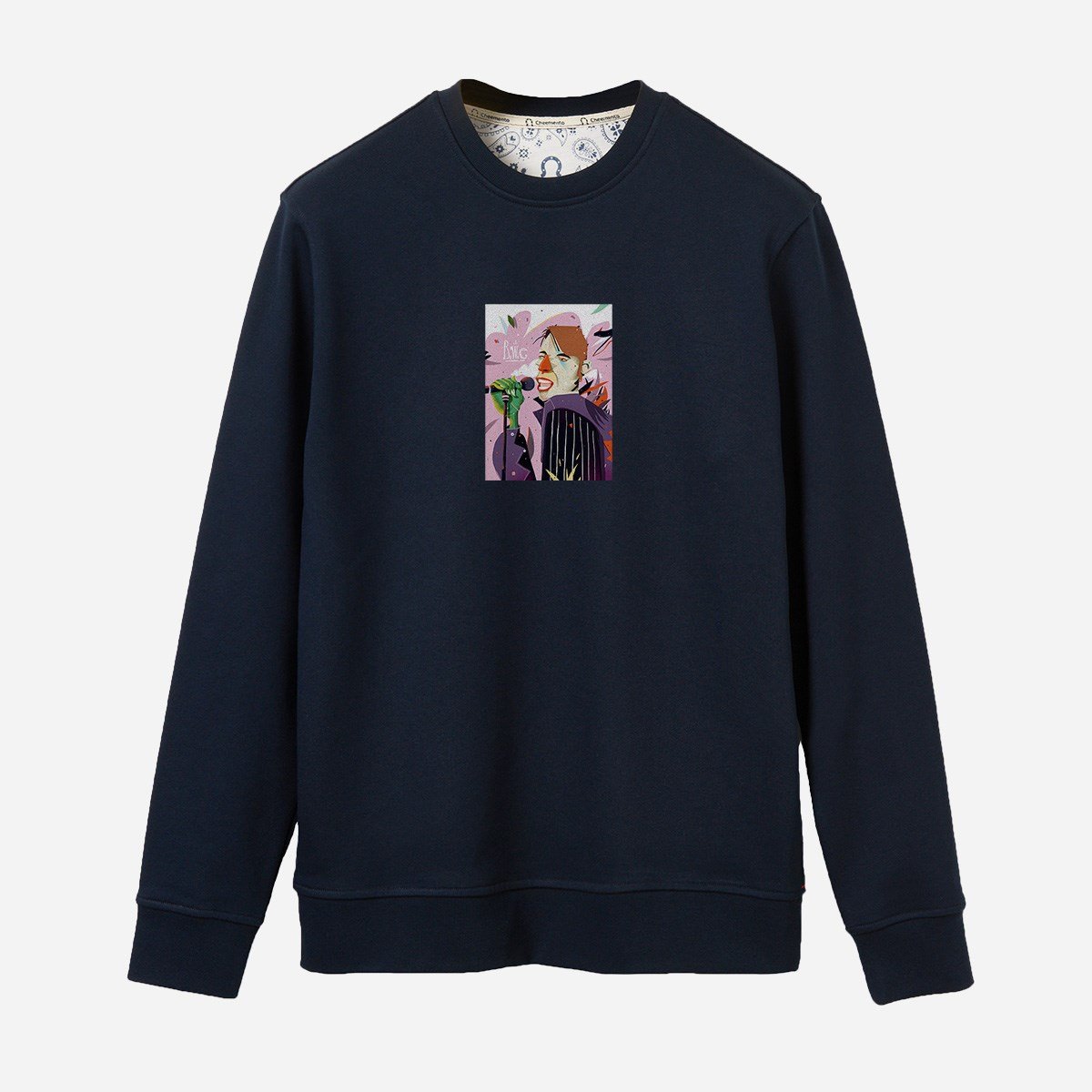 Sweatshirt Bowie Erkek Siyah