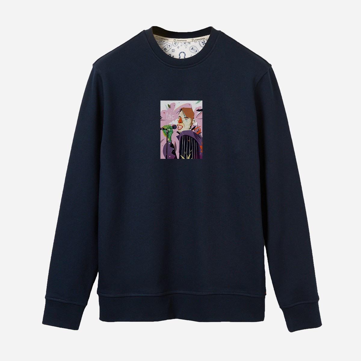 Sweatshirt Bowie Erkek Siyah