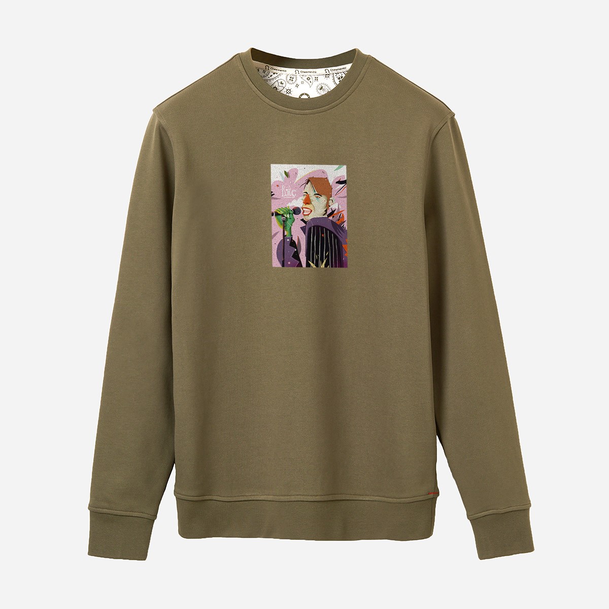 Sweatshirt Bowie Erkek Siyah