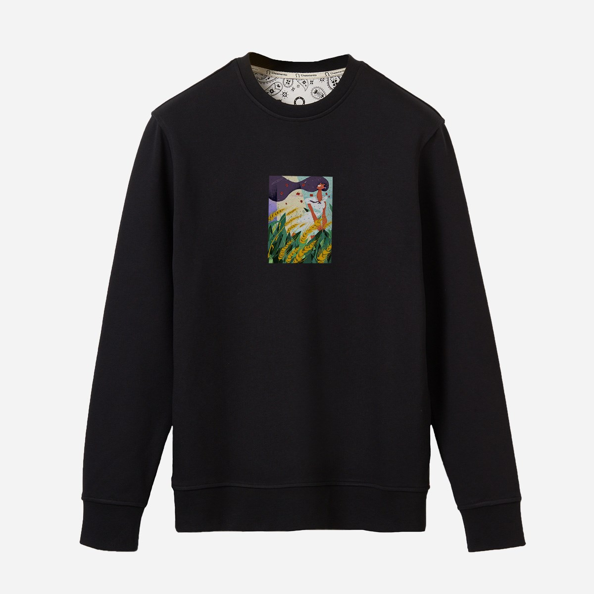 Sweatshirt Burçak Tarlası Erkek Turuncu