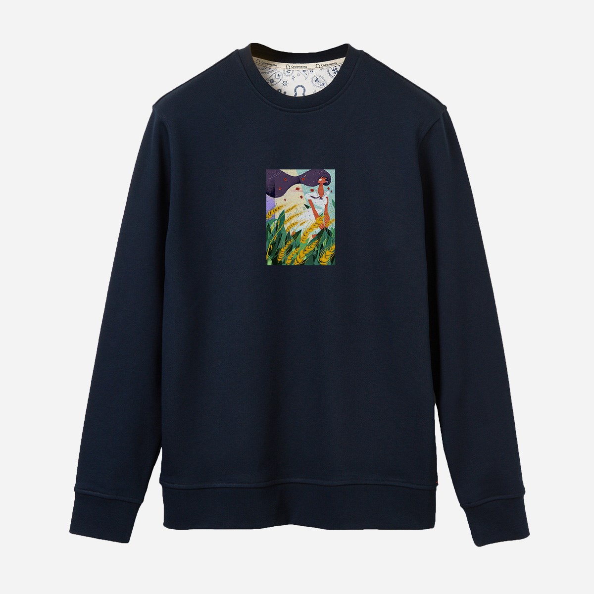 Sweatshirt Burçak Tarlası Erkek Turuncu